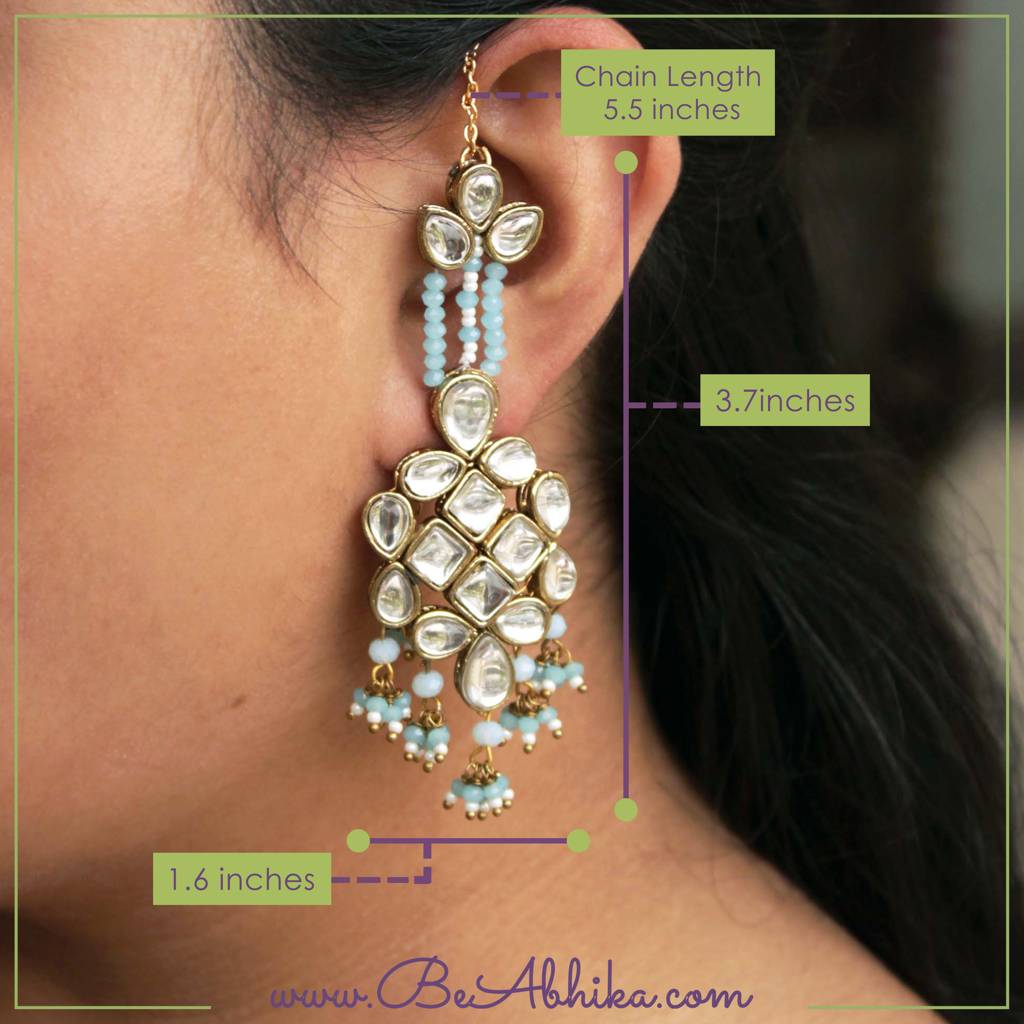 Majestic Kundan Earrings : ACE241