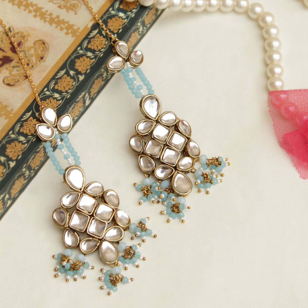 Majestic Kundan Earrings : ACE241