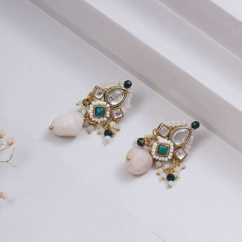 Affair Kundan Earrings : ACE248-DG