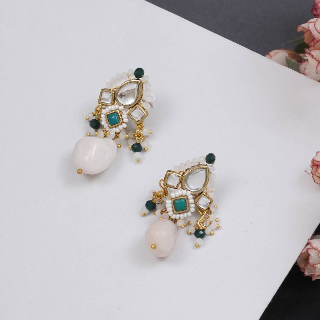 Affair Kundan Earrings : ACE248-DG