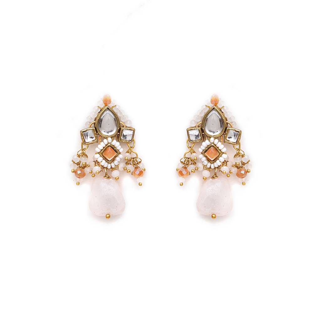 Affair Kundan Earrings : ACE248-OW