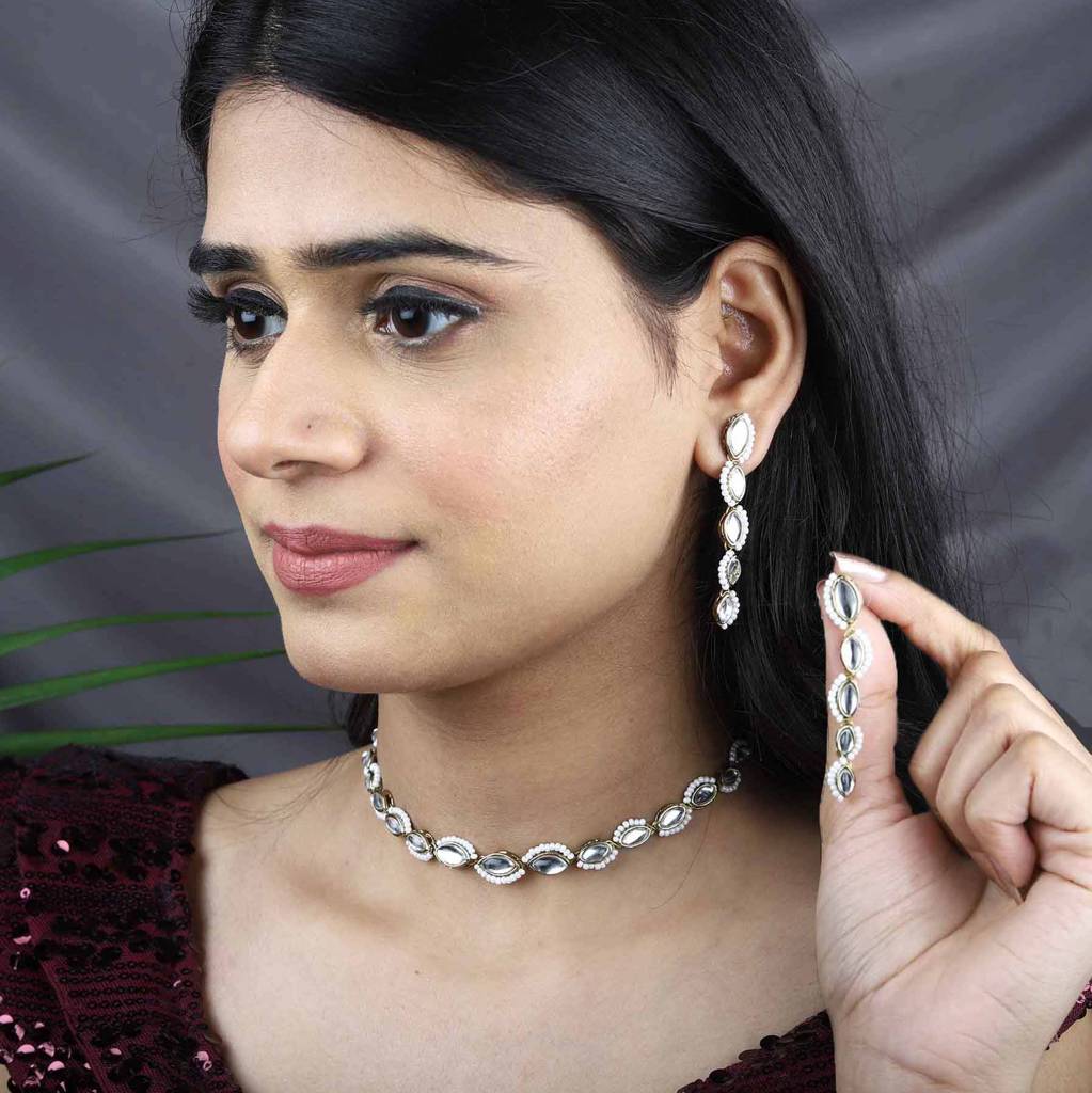 Maar-Quise Full Set With Necklace And Earrings : ACFS504