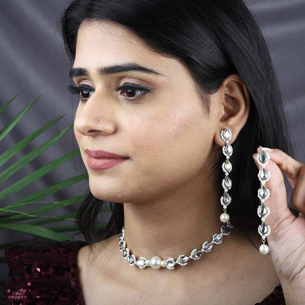 Pear Wear Full Set With Necklace And Earrings : ACFS507
