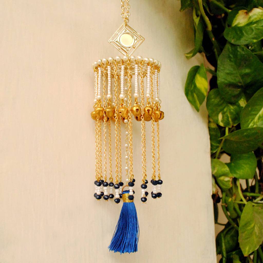 Ghunghroo And Tassel Mini Kaleera : ACKL015-B