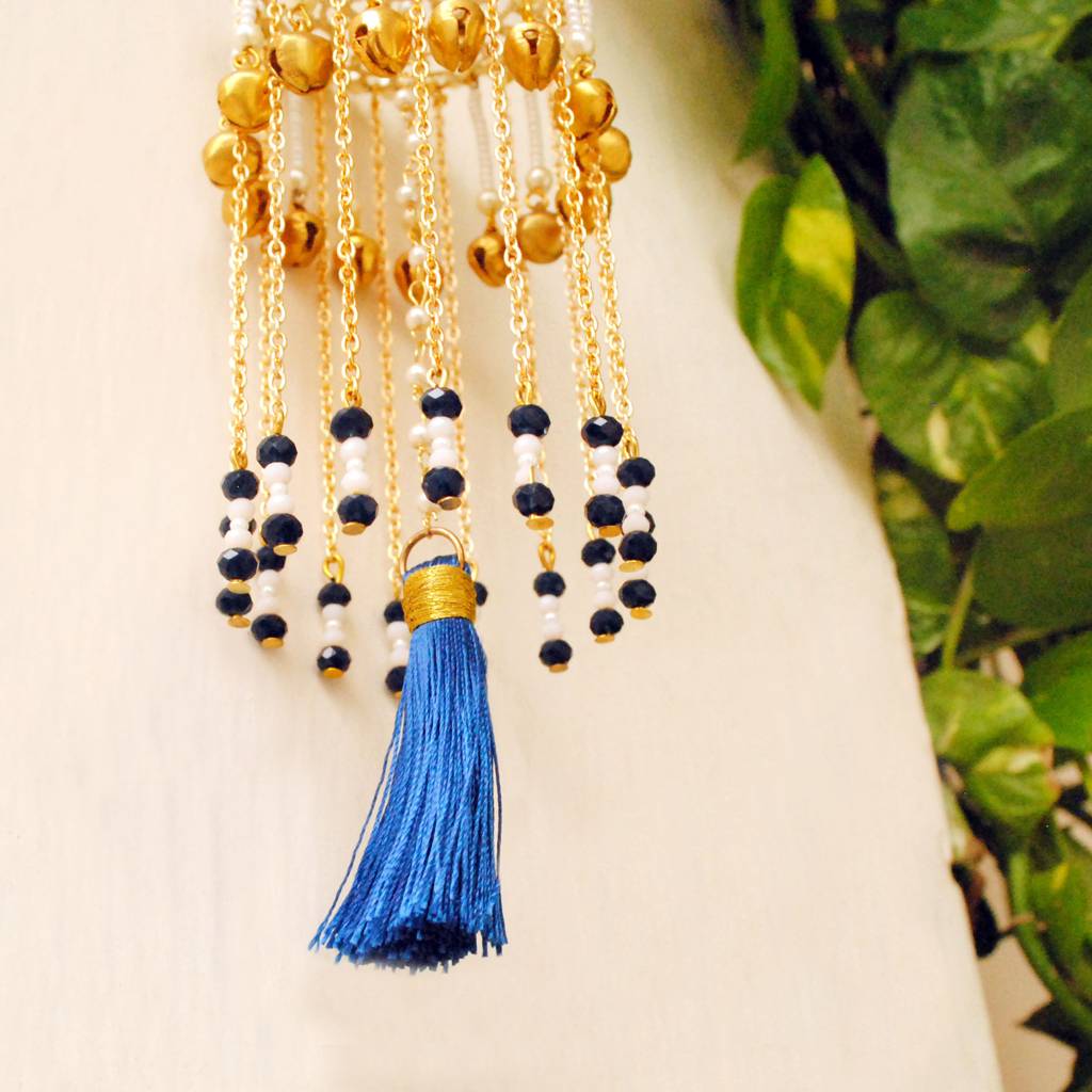 Ghunghroo And Tassel Mini Kaleera : ACKL015-B