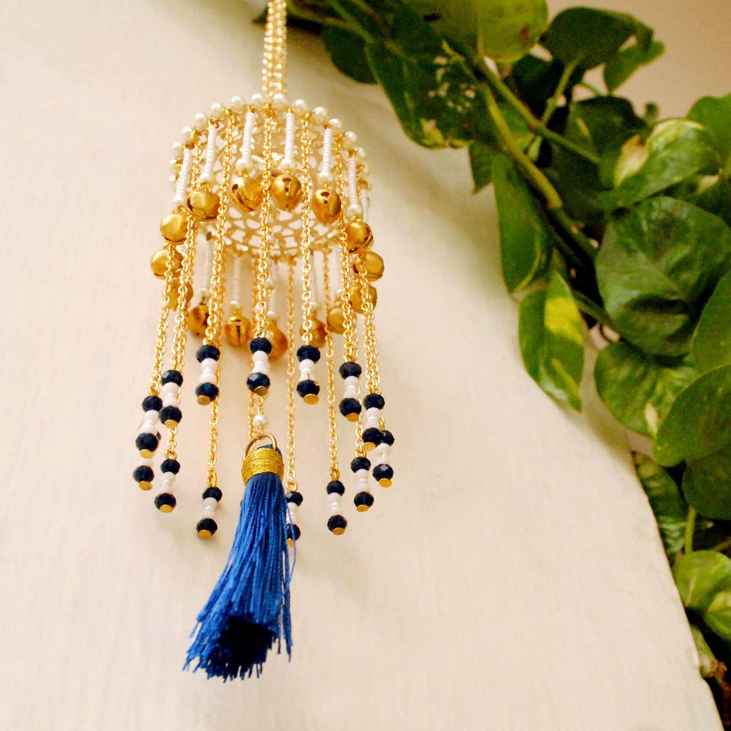 Ghunghroo And Tassel Mini Kaleera : ACKL015-B