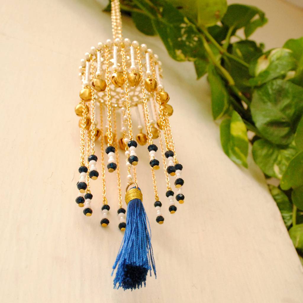 Ghunghroo And Tassel Mini Kaleera : ACKL015-B