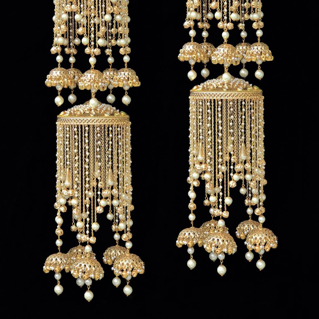 Double Layer Adorned Symmetry Kaleere : ACKL022