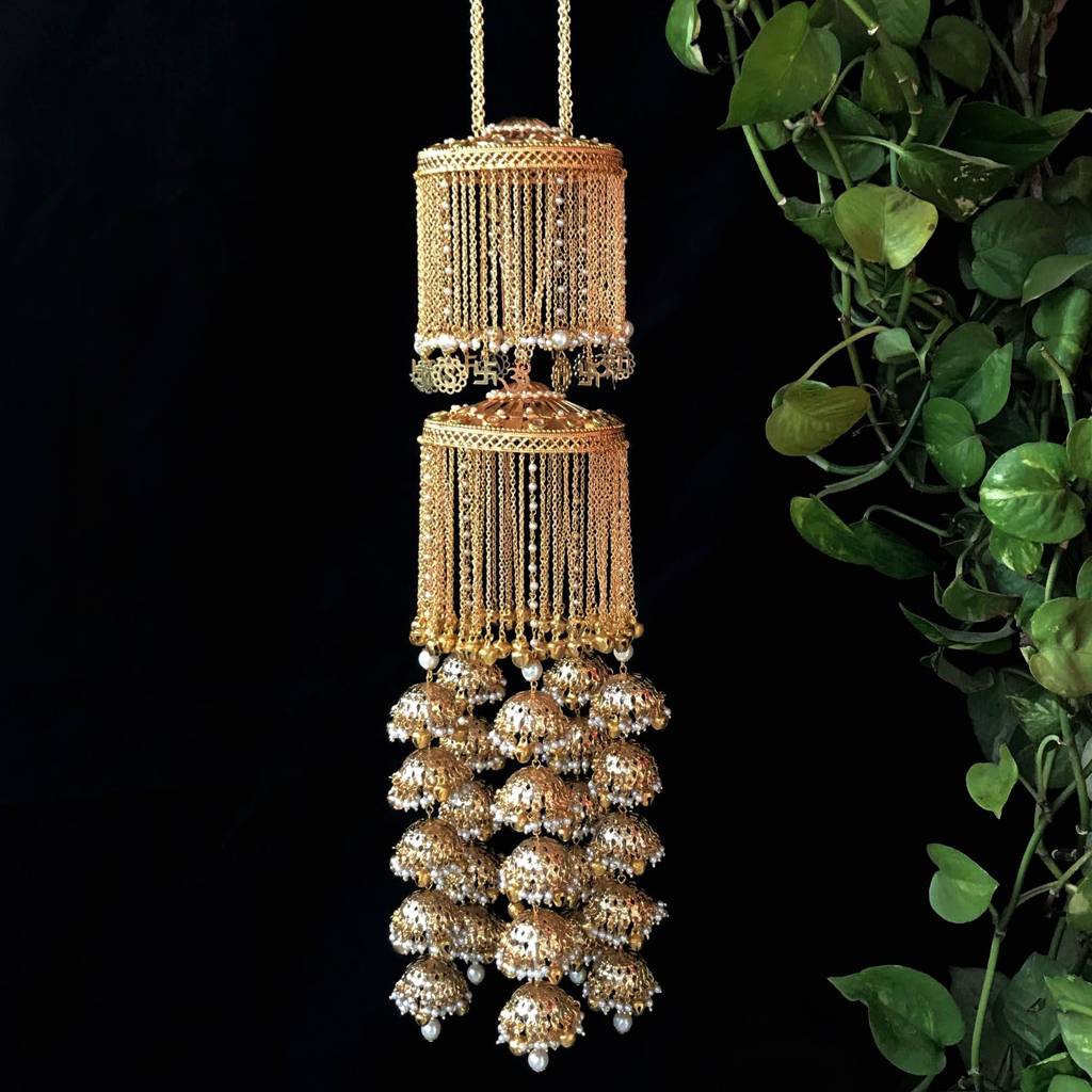 Multi Layered Jhumki Kaleere : ACKL028