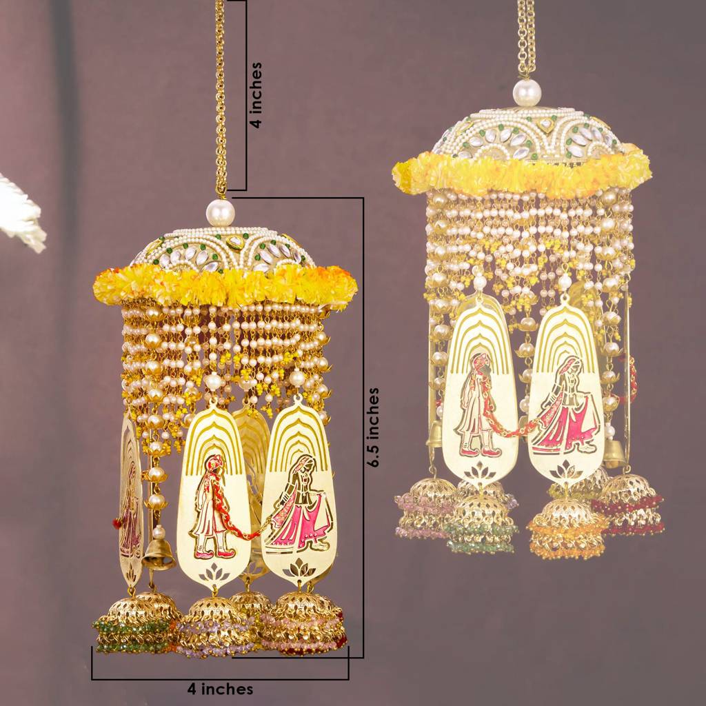 The Saat Phere Kaleere - Set Of 2 Pieces : ACKL048