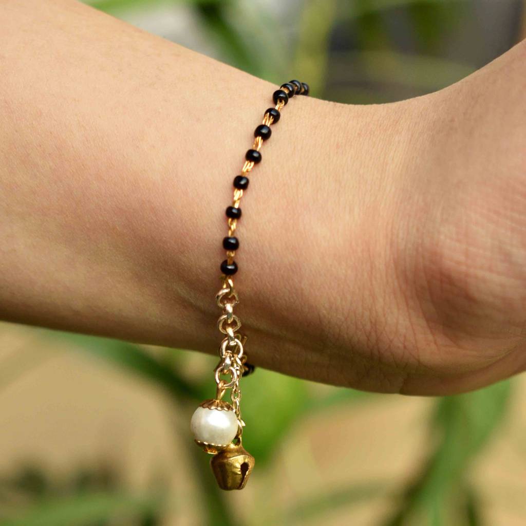Multi Color Beads Mangalsutra Bracelet : ACMB007
