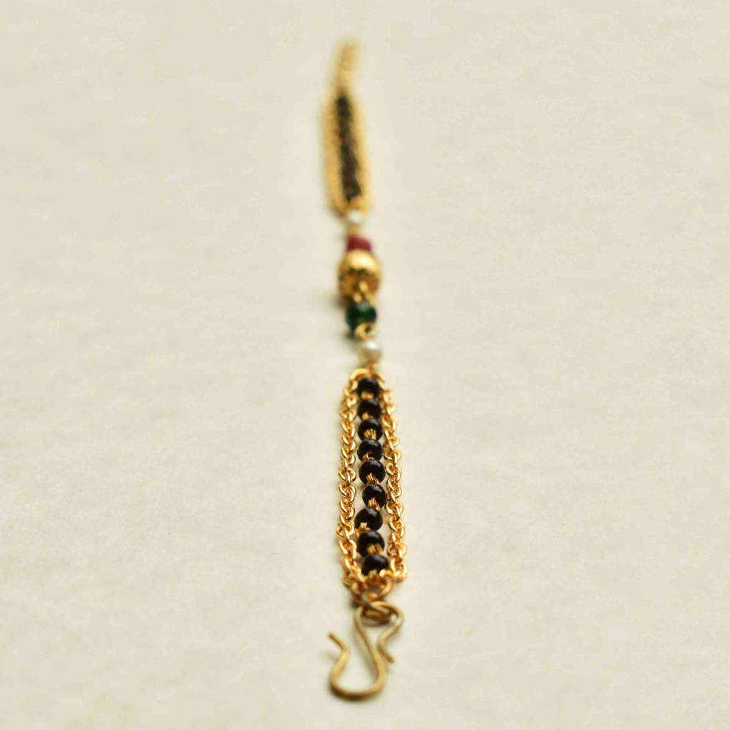 Multi Color Beads Mangalsutra Bracelet : ACMB007