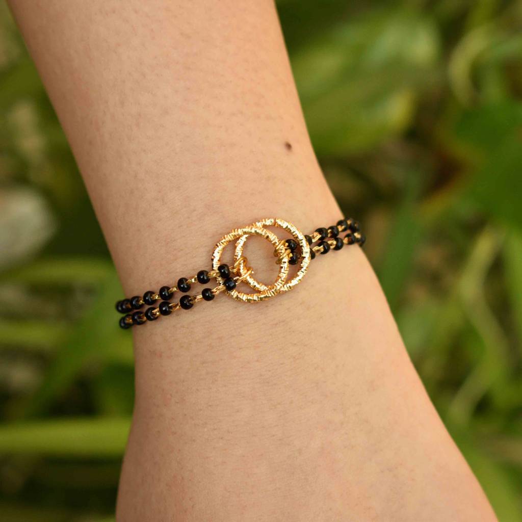 Love Knot Mangalsutra Bracelet : ACMB008