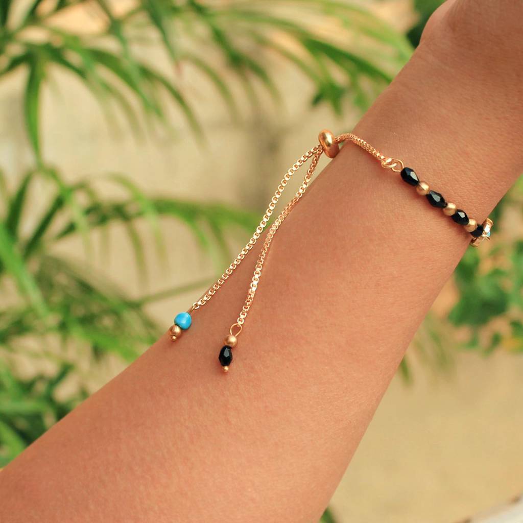 Linked Hoop Mangal Sutra Bracelet : ACMB013