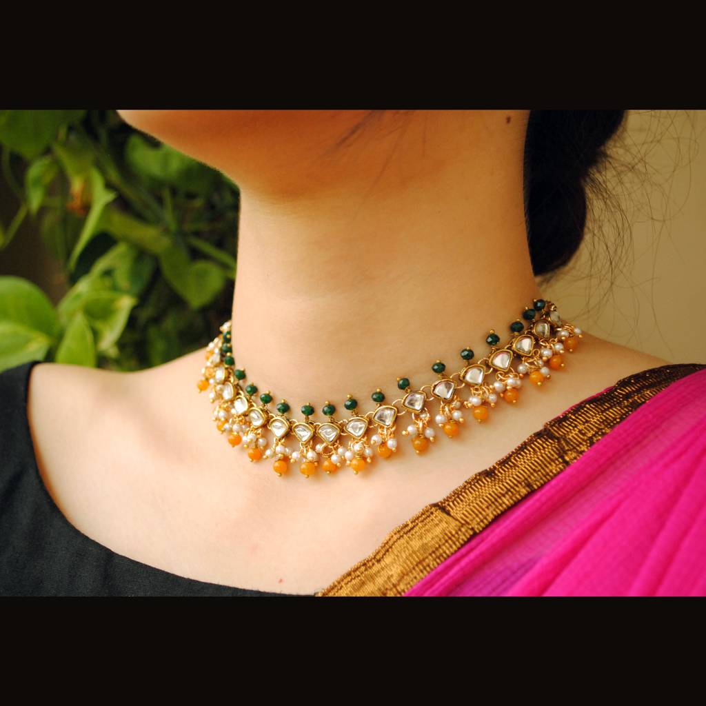 Maharani Haar Necklace Set : ACN039