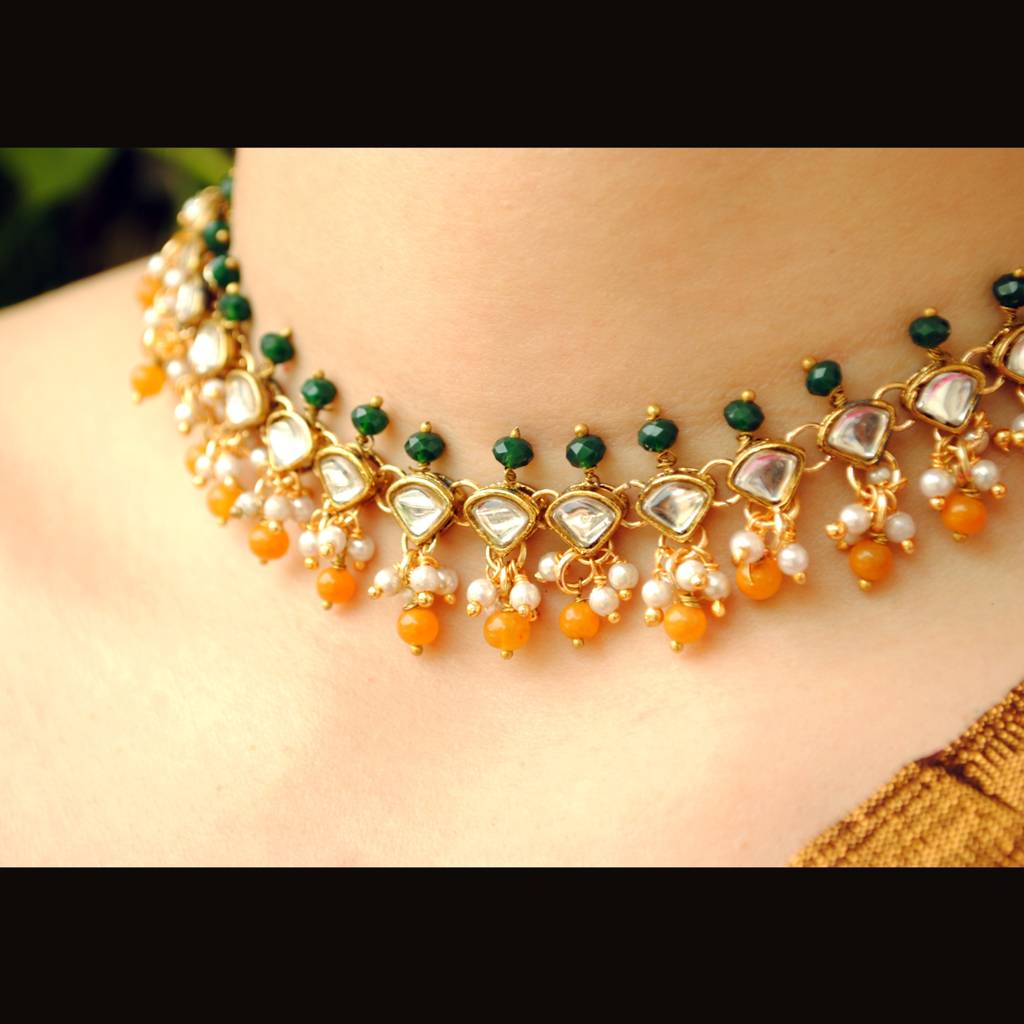 Maharani Haar Necklace Set : ACN039