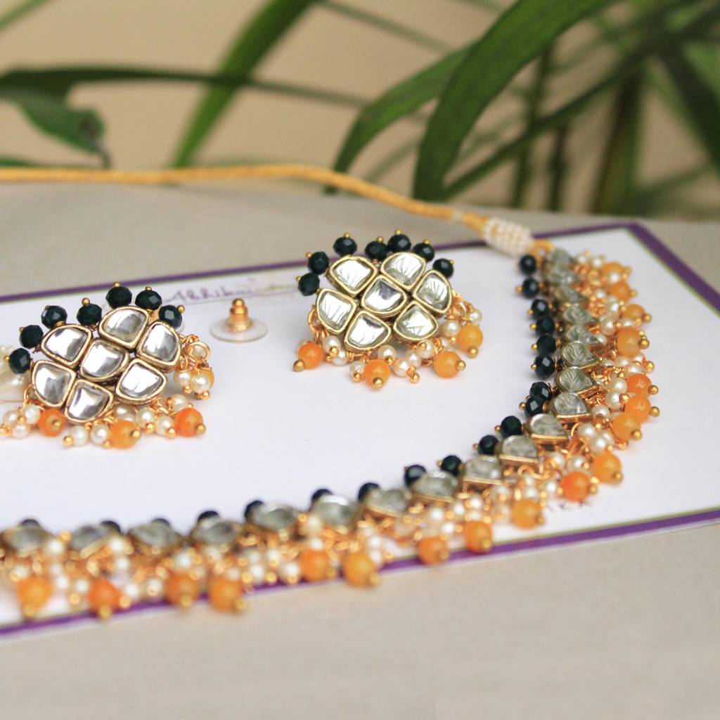 Maharani Haar Necklace Set : ACN039