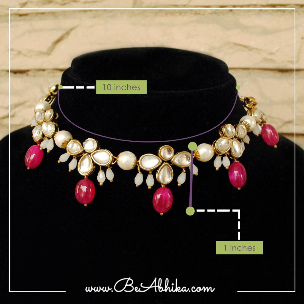 Kundan And Stone Necklace Set : ACN041