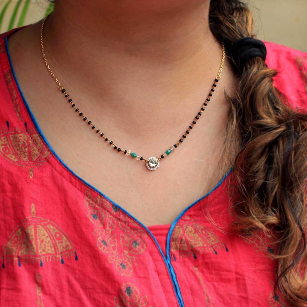 Kundan Fusion Mangalsutra : ACN052
