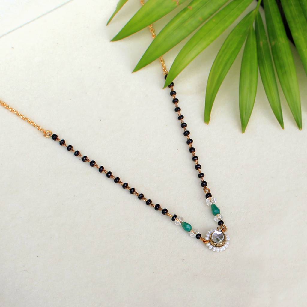 Kundan Fusion Mangalsutra : ACN052