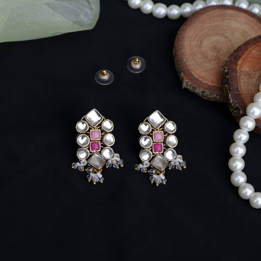 Enamoured Kundan Necklace Set : ACN062