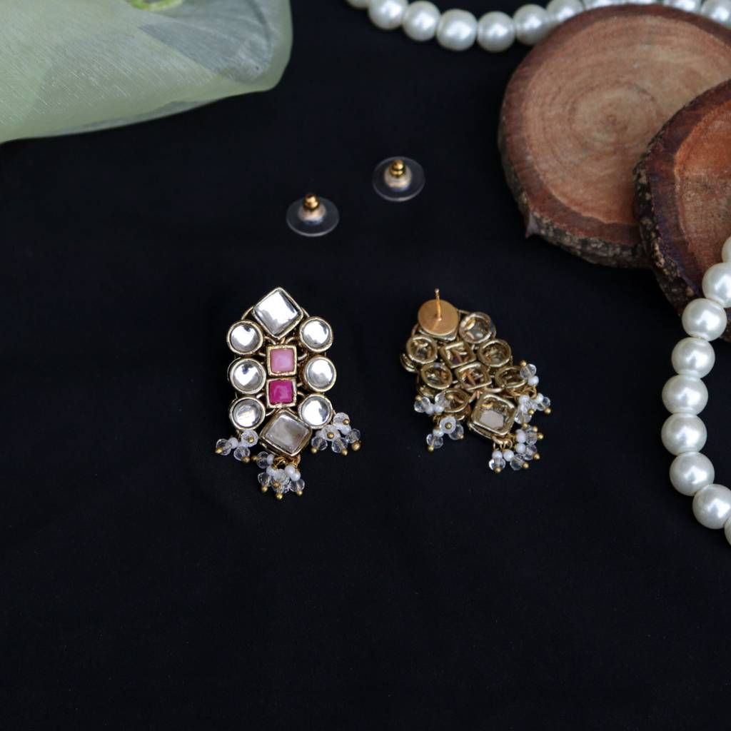 Enamoured Kundan Necklace Set : ACN062