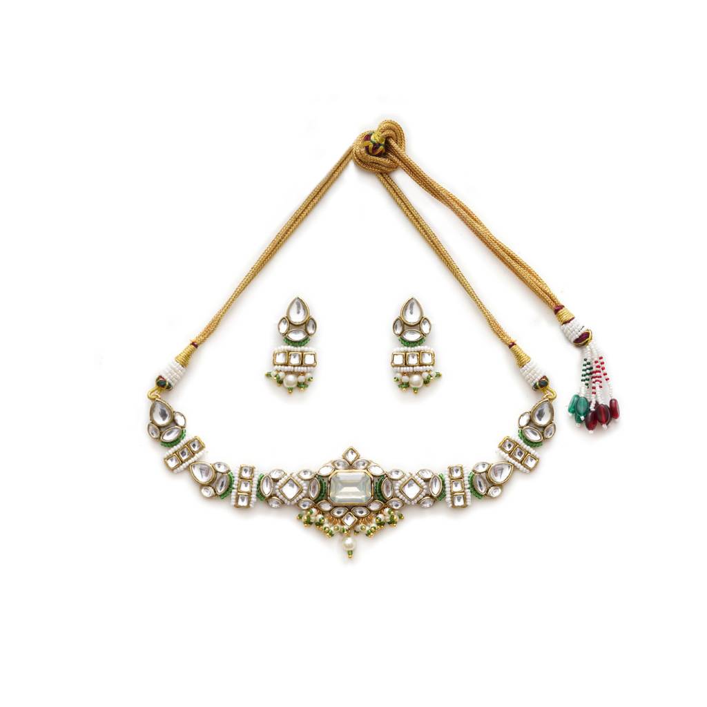 Divine Kundan Choker Set : ACN067