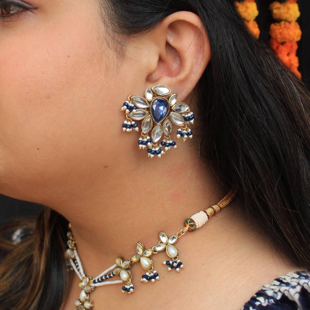 Floral Grace Choker Set : ACN068