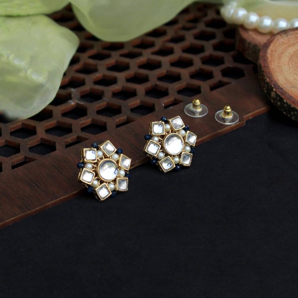 Kundan Blossom Necklace Set : ACN075