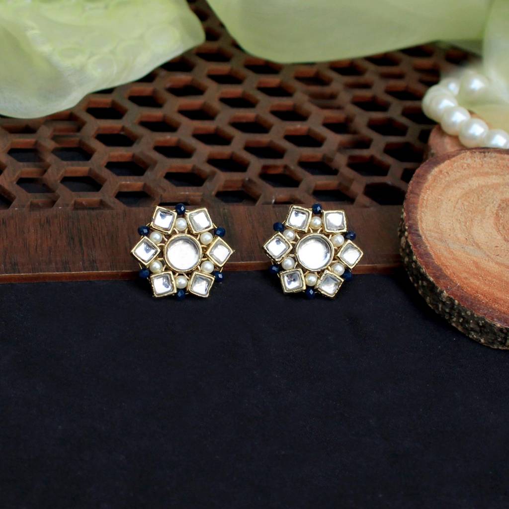 Kundan Blossom Necklace Set : ACN075