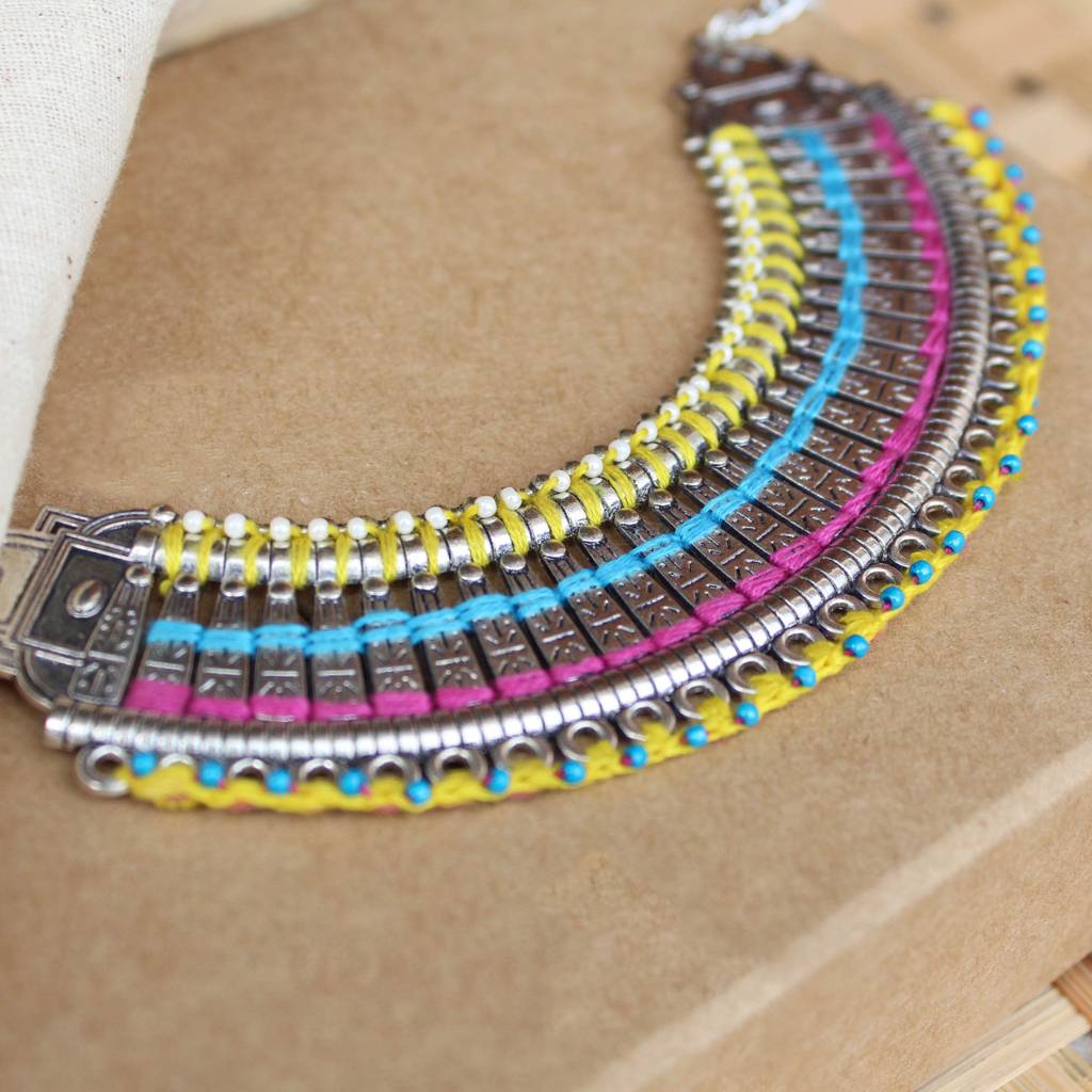 Rainbow Choker Necklace : ACN078