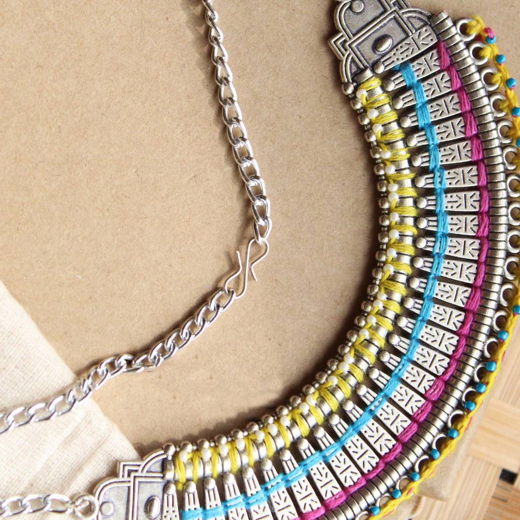 Rainbow Choker Necklace : ACN078