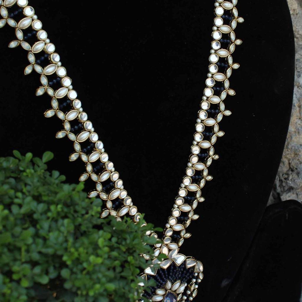 Blues Hues Long Necklace : ACN512-B