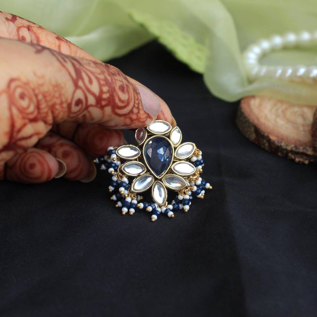 Kundan Adorned Ring : ACR060