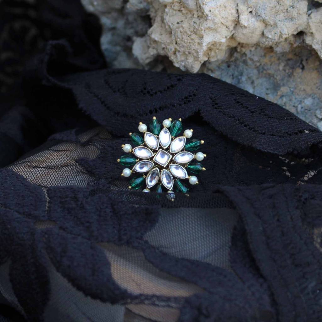 Pearl Twirl Pine Ring : ACR509