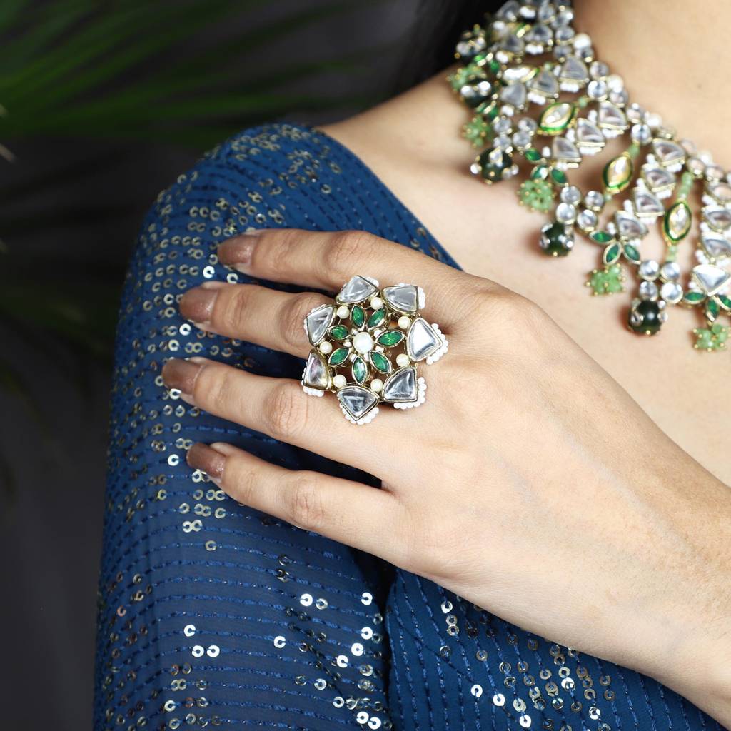 Geometric Aesthetic Ring : ACR511
