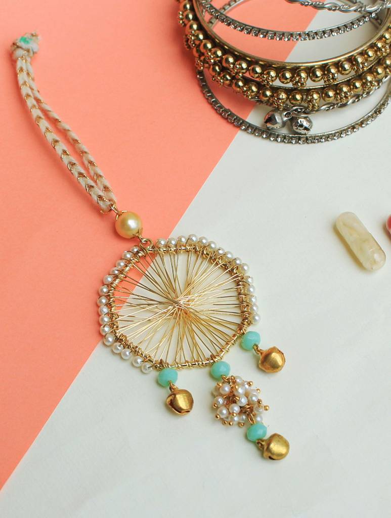 Joyful Beads Lumba Rakhi With Roli Chawal : ACRL020