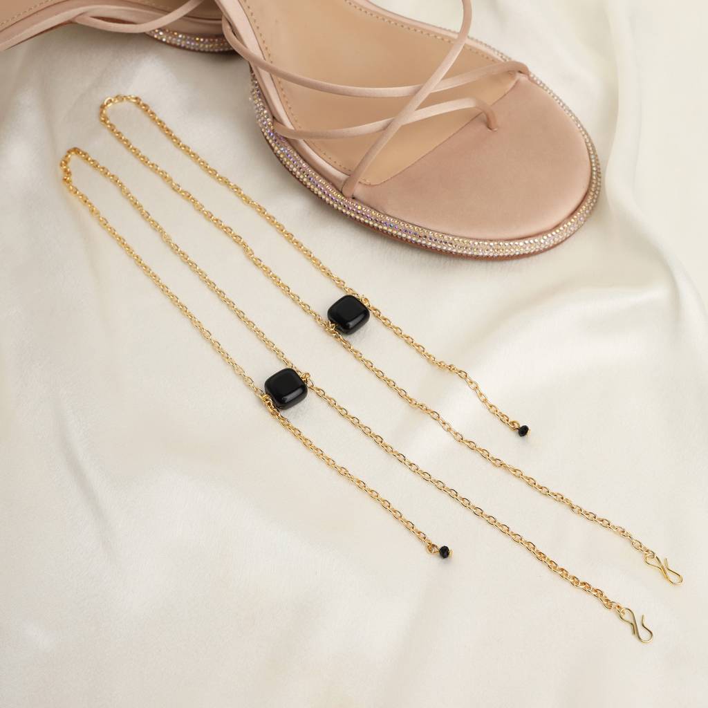 Black Beauty Heel Wrap - Set Of 2 : ACSA001