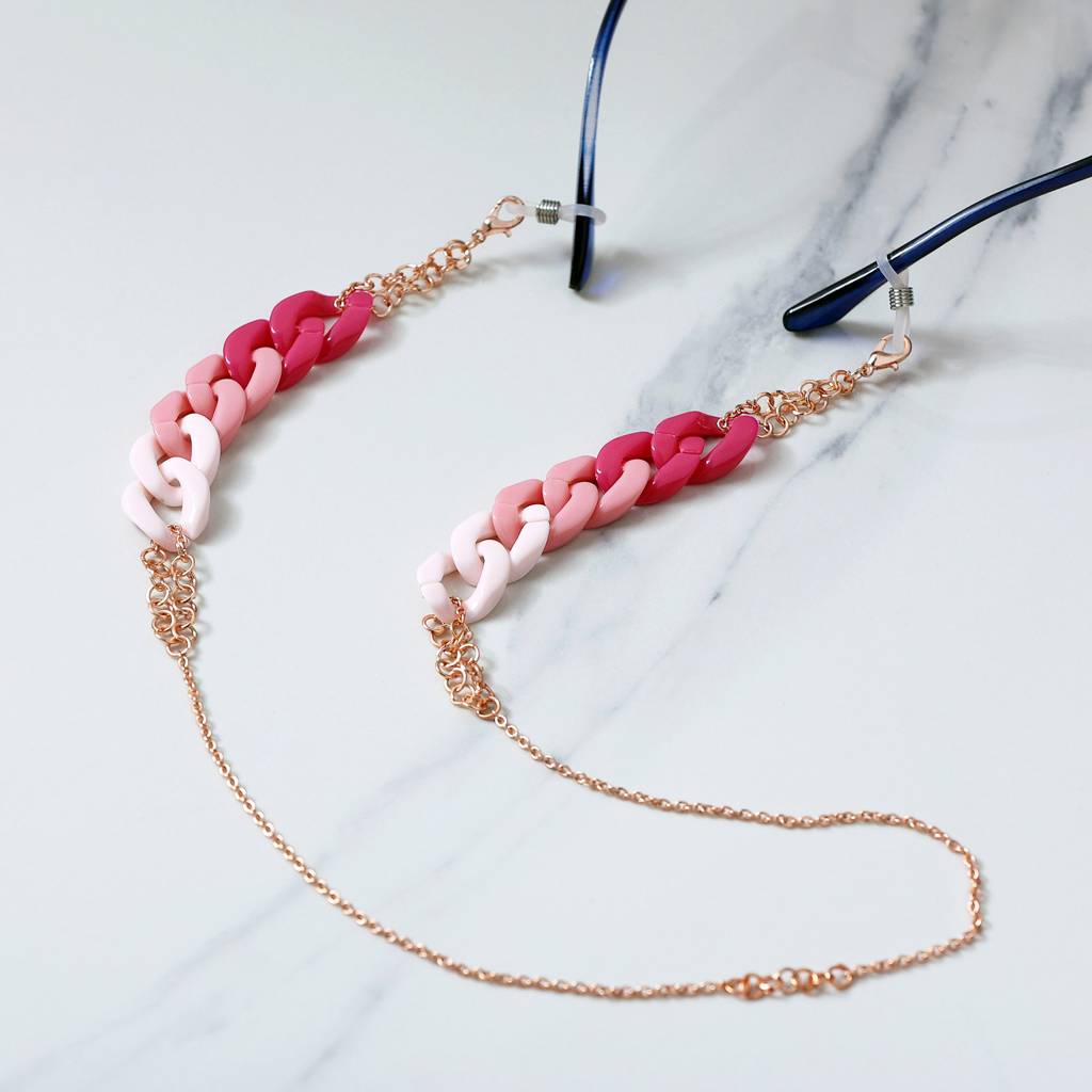 Cherry Blossom Spectacles/Air Pods Chain : ACSP009