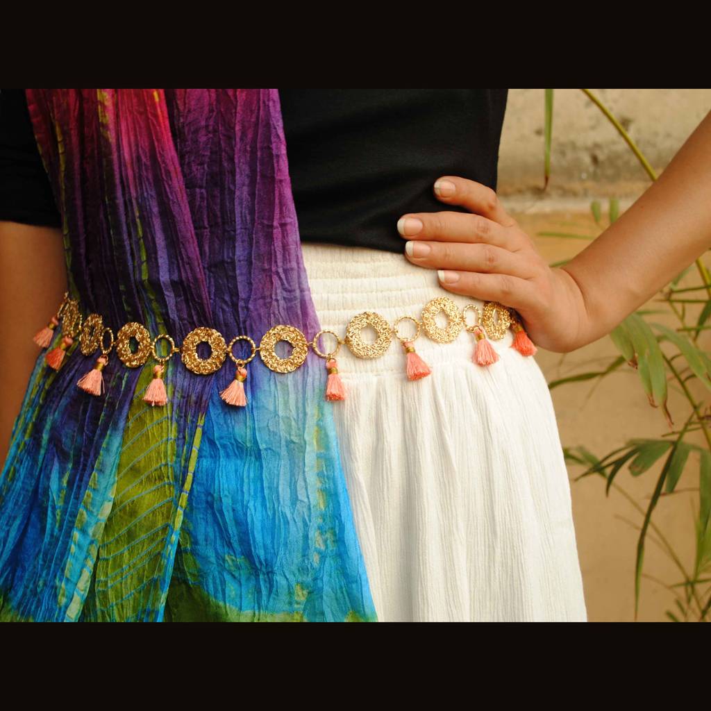 Mesh Ring & Tassels Kamar Bandh : ACWB001