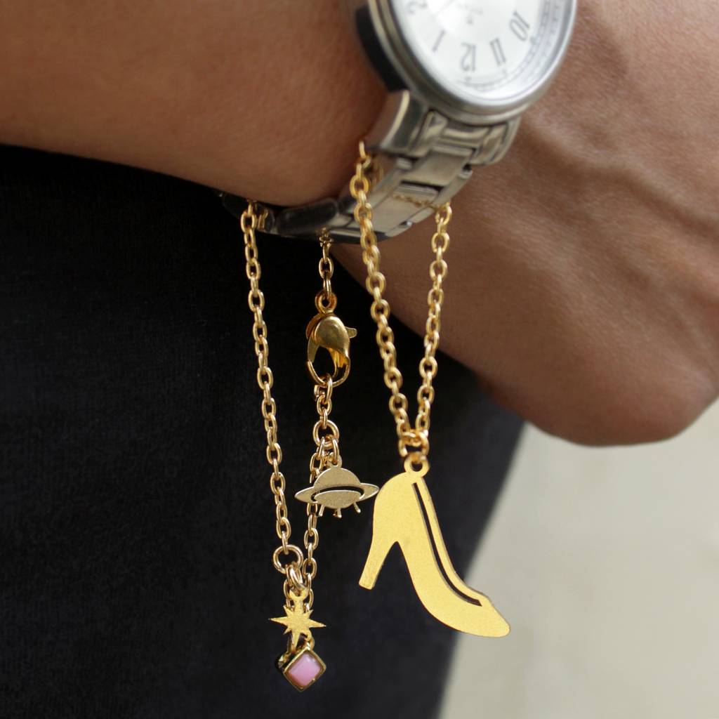 Happy Heels And Ufo & Star Set Of 2 Watch Charm : ACWC018