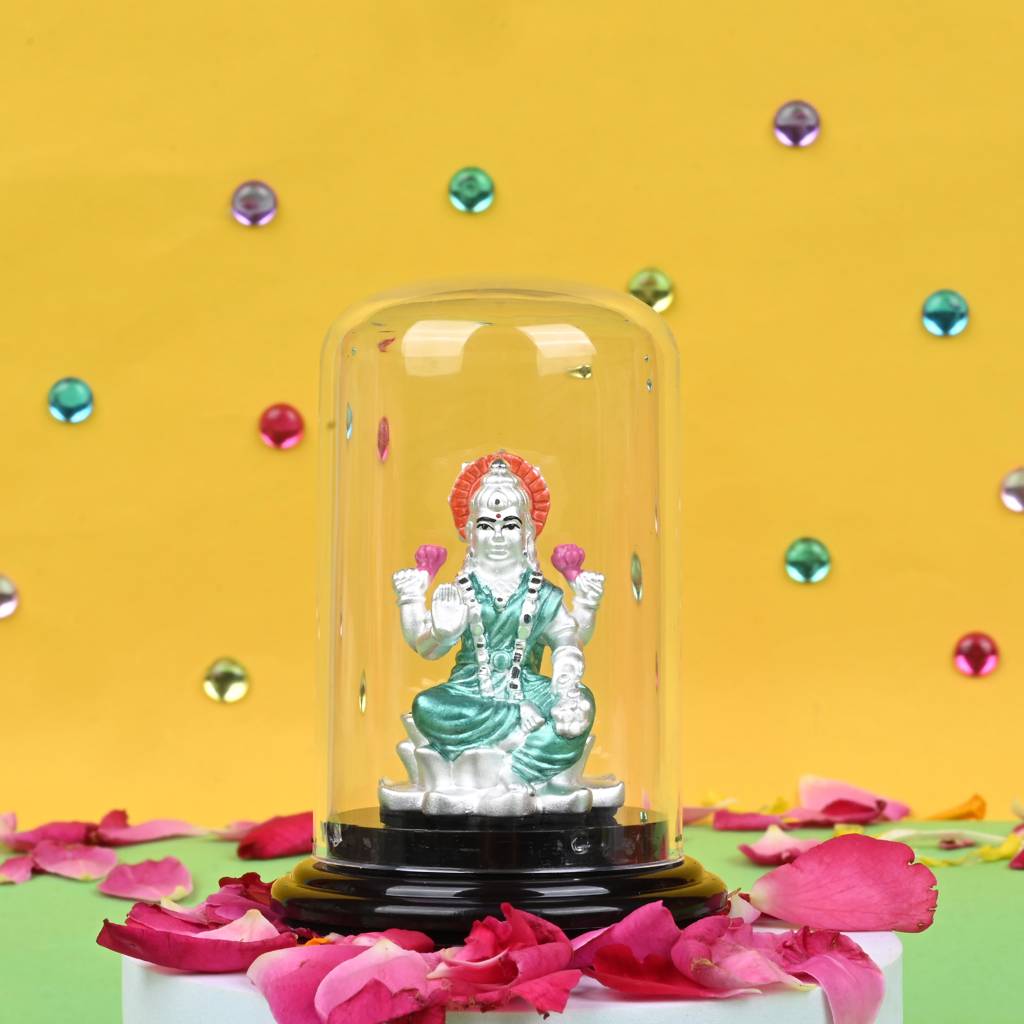 Touch925 999 Silver Lakshmi Narayan Grace Idol : AEI31