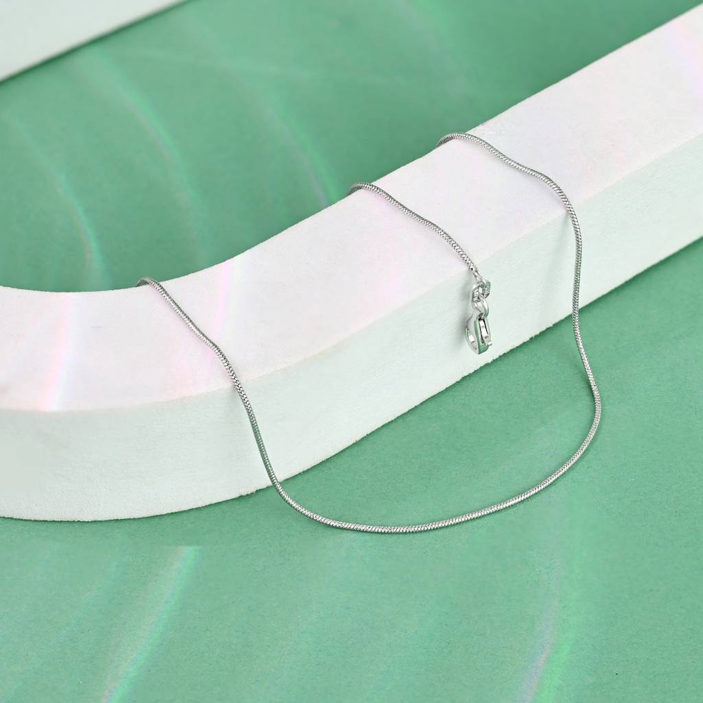 Minimal Silver Anklet : AEPA84