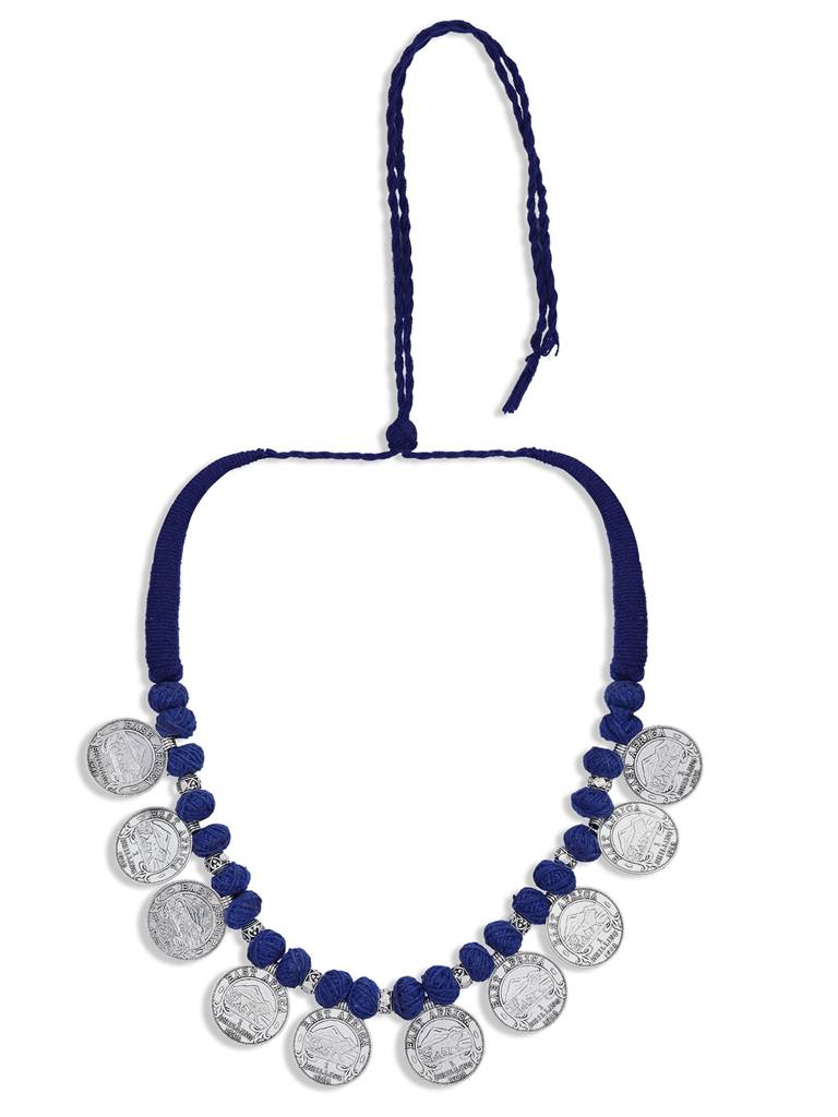 Firoza Victorian Coin Necklace : AFGHANCOINNS1259