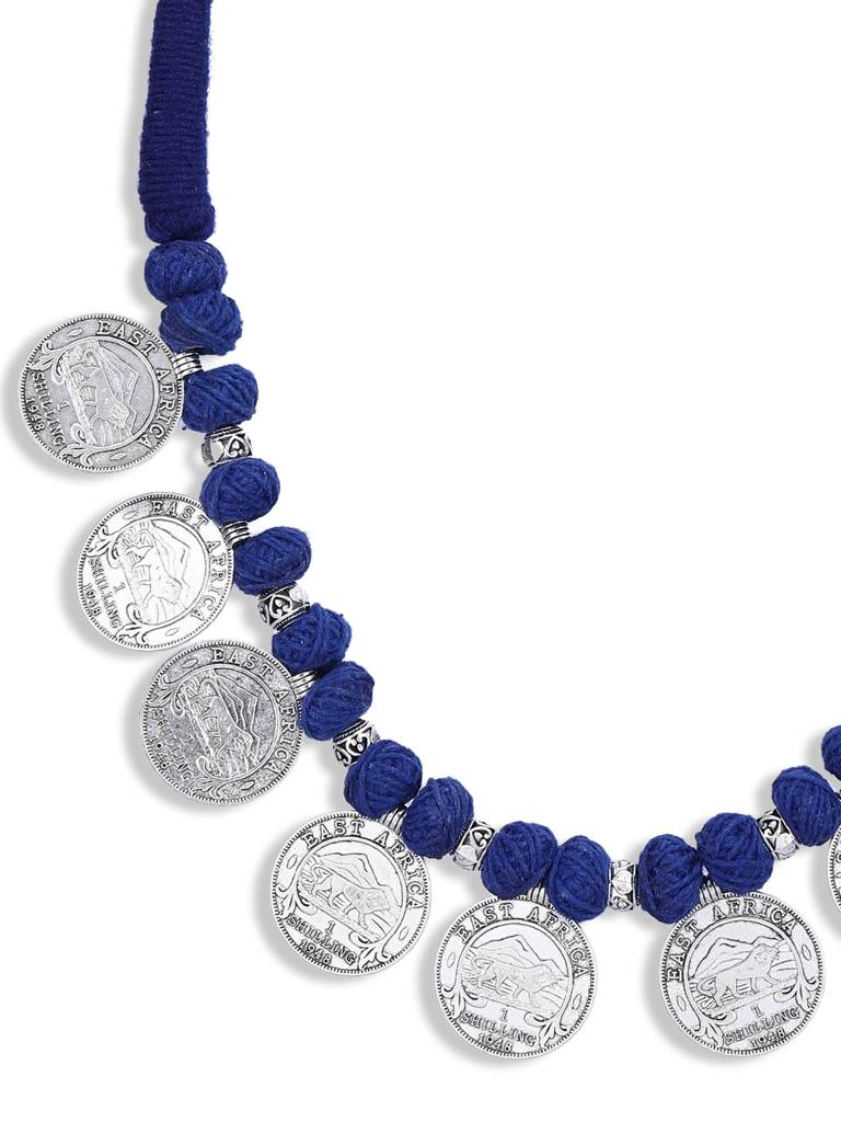 Firoza Victorian Coin Necklace : AFGHANCOINNS1259