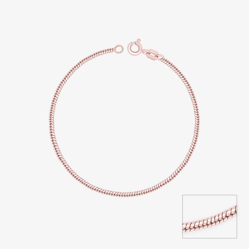 Textured Silver Anklet : AFPA90