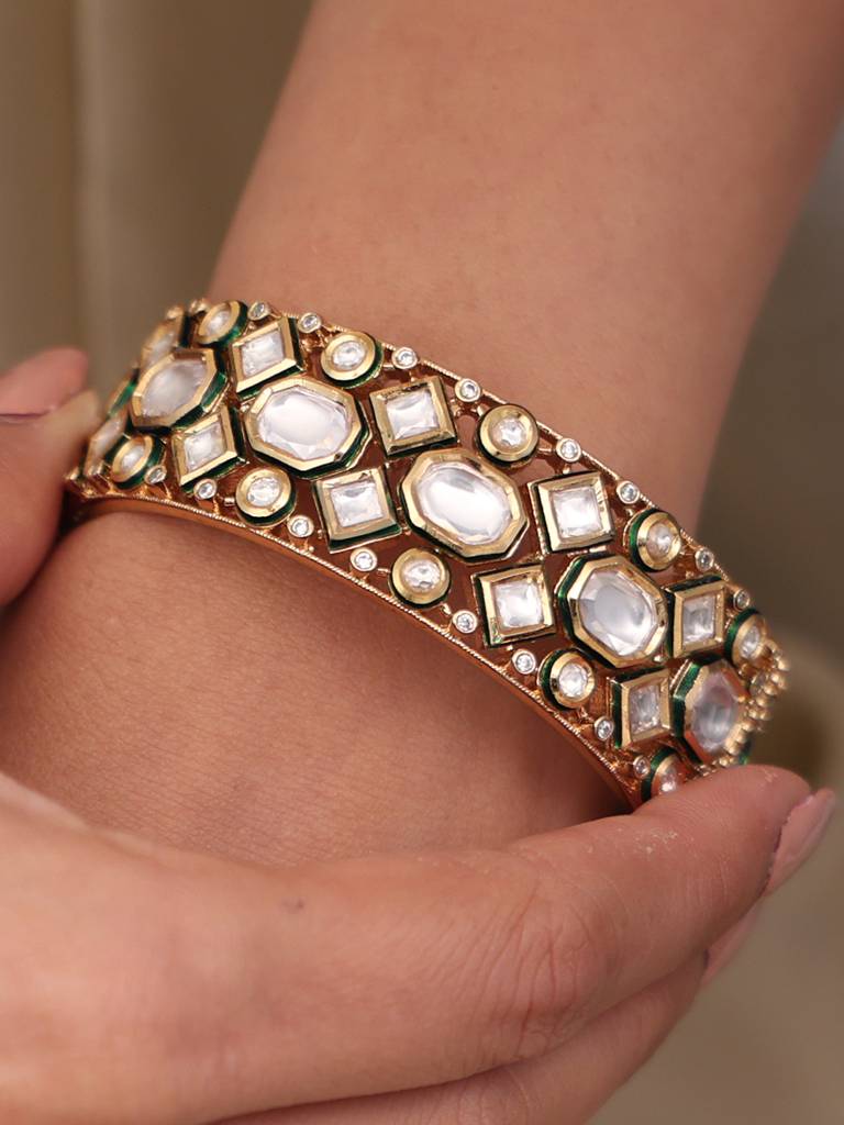 Golden Halo Bangle Set : AGBR32