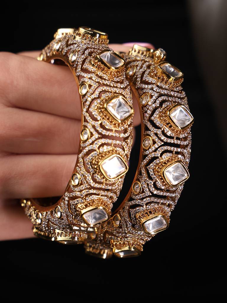 Regalia Lustre Bangle Set : AGBR36