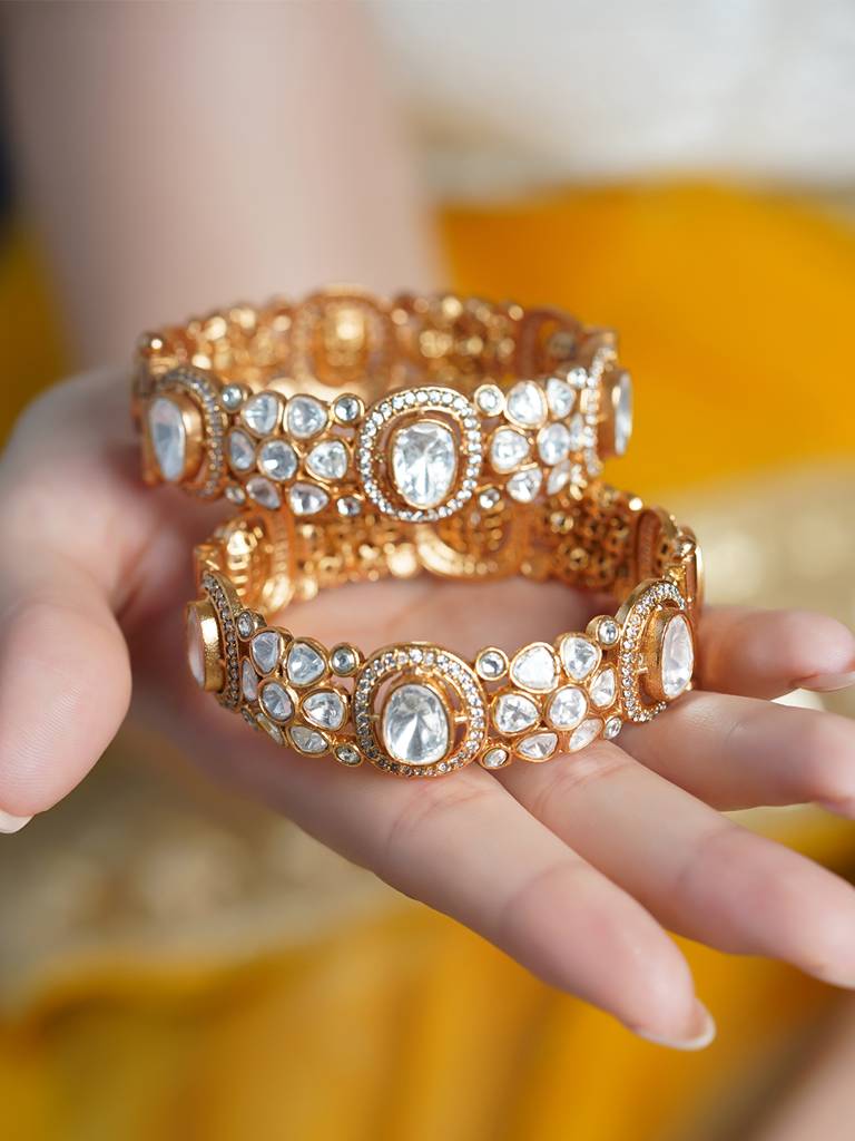 Roshni Kundan Bangle Roshni Kundan Bangle · Eternz