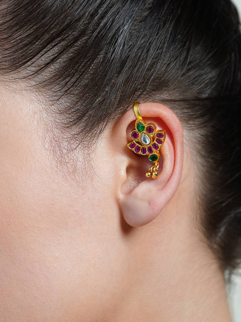 Petal Gem Ear Cuff Earrings Petal Gem Ear Cuff Earrings · Eternz